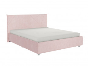 Кровать Квест 1600 велюр нежно-розовый в Коркино - korkino.magazinmebel.ru | фото - изображение 1