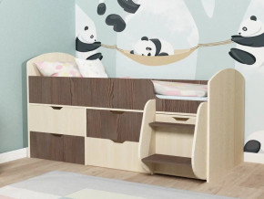 Кровать Малыш-7 Дуб-Бодега в Коркино - korkino.magazinmebel.ru | фото