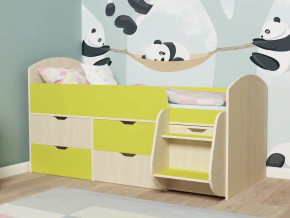 Кровать Малыш-7 Дуб-лайм в Коркино - korkino.magazinmebel.ru | фото - изображение 1