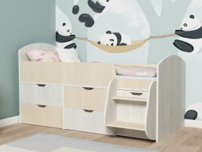 Кровать Малыш-7 Винтербер-Дуб в Коркино - korkino.magazinmebel.ru | фото