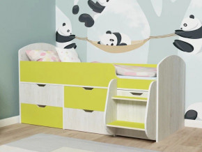 Кровать Малыш-7 Винтербер-Лайм в Коркино - korkino.magazinmebel.ru | фото