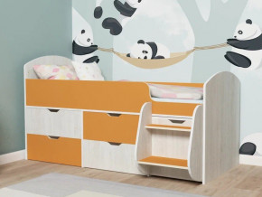 Кровать Малыш-7 Винтербер-Оранжевый в Коркино - korkino.magazinmebel.ru | фото