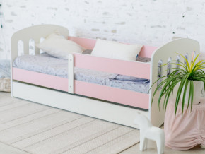 Кровать Малыш с ящиком розовый в Коркино - korkino.magazinmebel.ru | фото