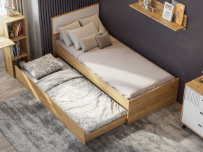 Кровать одинарная Милан выкатная с настилом в Коркино - korkino.magazinmebel.ru | фото