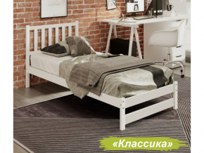 Кровать односпальная Аист-7 Классика белый 1800х900 мм в Коркино - korkino.magazinmebel.ru | фото