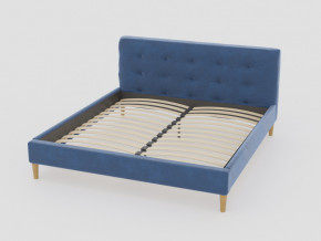 Кровать Пайли 1400 синий в Коркино - korkino.magazinmebel.ru | фото - изображение 1