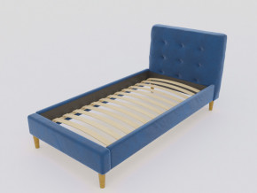 Кровать Пайли 900 синий в Коркино - korkino.magazinmebel.ru | фото