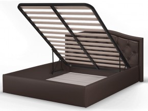 Кровать подъемная Стелла 1200 коричневая в Коркино - korkino.magazinmebel.ru | фото - изображение 2