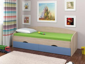 Кровать Соня 2 сонома-голубой в Коркино - korkino.magazinmebel.ru | фото