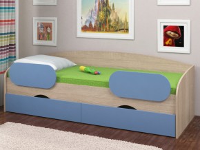 Кровать Соня 2 сонома-голубой в Коркино - korkino.magazinmebel.ru | фото - изображение 2