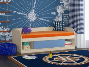 Кровать Соня 4 дуб молочный-голубой в Коркино - korkino.magazinmebel.ru | фото