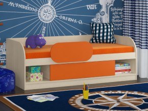 Кровать Соня 4 дуб молочный-оранжевый в Коркино - korkino.magazinmebel.ru | фото - изображение 3