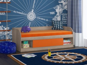 Кровать Соня 4 сонома-оранжевый в Коркино - korkino.magazinmebel.ru | фото