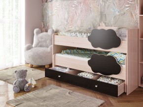 Кровать Соник с ящиком млечный дуб-венге в Коркино - korkino.magazinmebel.ru | фото - изображение 1