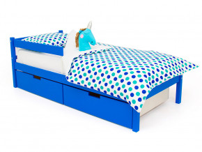 Кровать Svogen classic с ящиками и бортиком синий в Коркино - korkino.magazinmebel.ru | фото - изображение 1