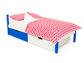 Кровать Svogen classic с ящиками сине-белый в Коркино - korkino.magazinmebel.ru | фото - изображение 1