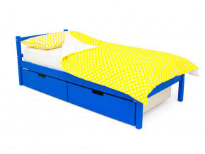 Кровать Svogen classic с ящиками синий в Коркино - korkino.magazinmebel.ru | фото