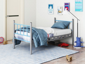 Кровать-трансформер Мальта серый с голубым в Коркино - korkino.magazinmebel.ru | фото - изображение 4