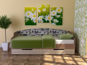 Кровать Юниор Тип 2 Микровелюр-марки 800х1600 в Коркино - korkino.magazinmebel.ru | фото