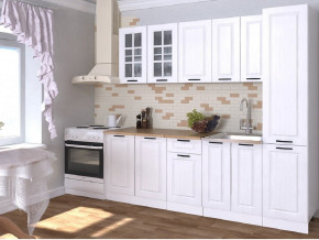 Кухонный гарнитур 12 Белый Вегас 2200 мм в Коркино - korkino.magazinmebel.ru | фото - изображение 1