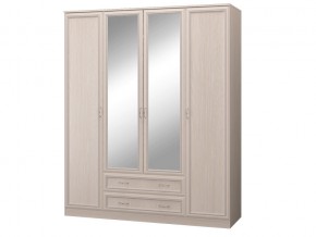 Шкаф 4-х дверный с зеркалом и ящиками в Коркино - korkino.magazinmebel.ru | фото