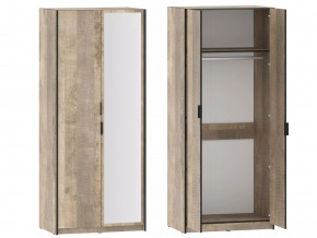 Шкаф для одежды Фолк НМ 014.03 фасад с зеркалом в Коркино - korkino.magazinmebel.ru | фото - изображение 1