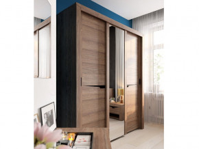 Шкаф с раздвижными дверями трехдверный Соренто дуб стирлинг в Коркино - korkino.magazinmebel.ru | фото