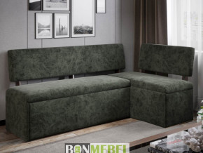 Скамья угловая со спальным местом Монреаль ткань зеленая в Коркино - korkino.magazinmebel.ru | фото