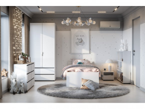 Спальня Токио Белый текстурный в Коркино - korkino.magazinmebel.ru | фото - изображение 8