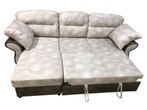 Угловой диван Сфера бежевый и коричневый в Коркино - korkino.magazinmebel.ru | фото - изображение 2