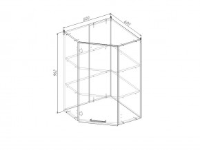 ВУ9 Модуль верхний Угловой МВУ9 в Коркино - korkino.magazinmebel.ru | фото